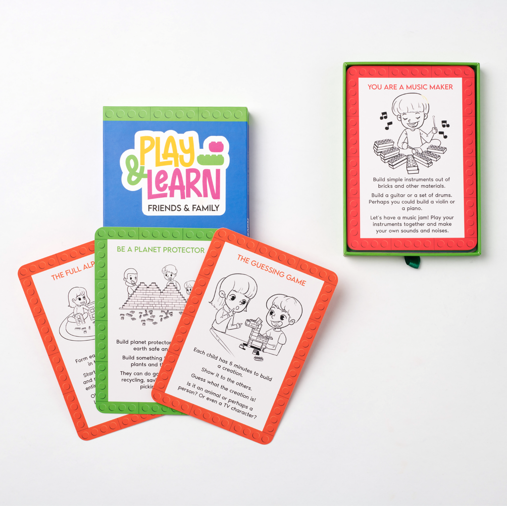 Boy Learning Cards Play & Learn Cards – Yay4Play