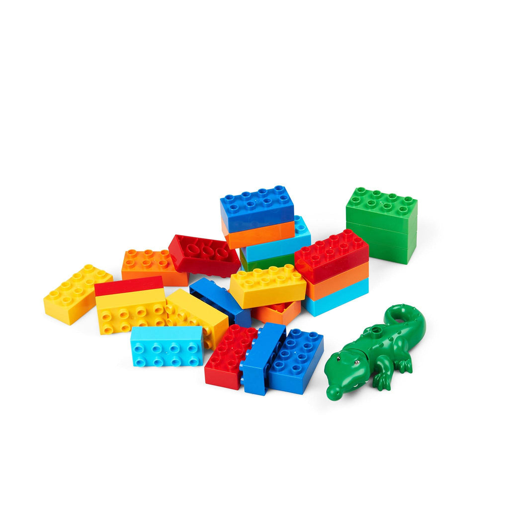 Colourful building plastic blocks 