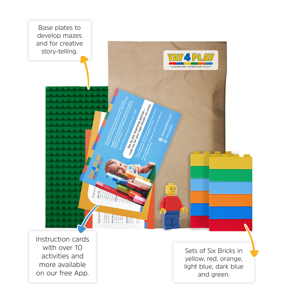 Description of each item that is part of our on the go educational kit for kids.